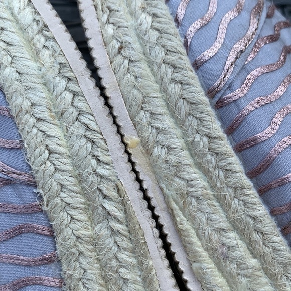 JOY & MARIO Espadrille Wedge Slip-Ons - Coffee - Picture 7 of 16